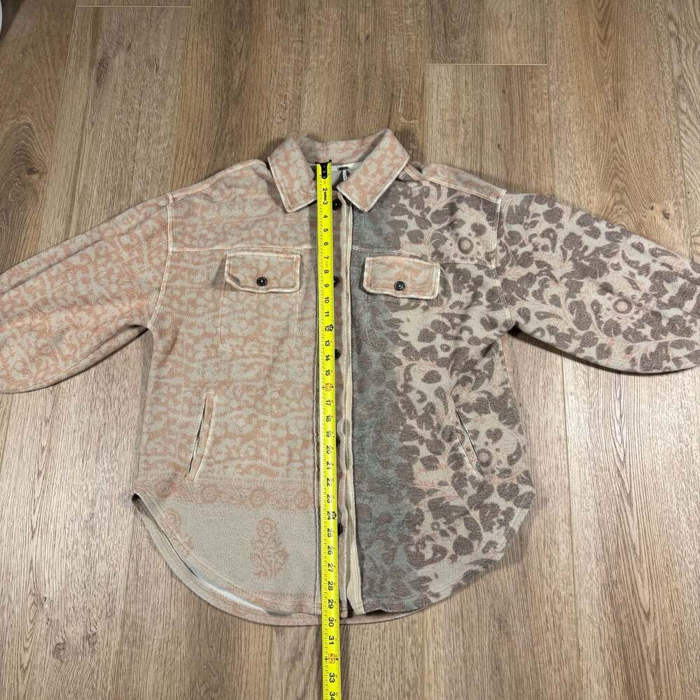 Free People Printed Ruby Shacket Jacket In Mixed … - image 5